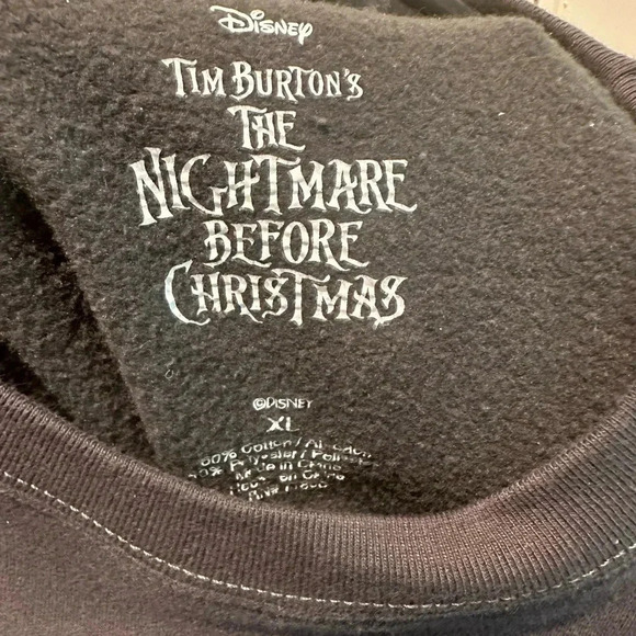 Disney The Nightmare Before Christmas Kids Crew Neck Sweater - Picture 4 of 4